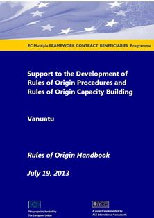 Rules of Origin Handbook